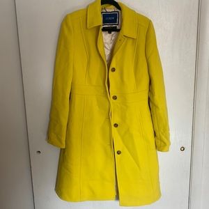 Worn once yellow Jcrew jacket